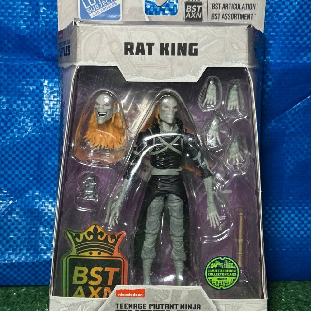 The Loyal Subjects Bst Axn Rat King With Limited Edition Collector Card